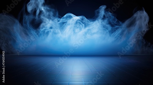 Abstract background with smoke photo