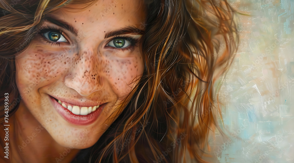 Beautiful, smiling woman Beautiful, smiling woman