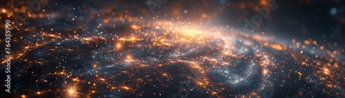 Trustless network with nodes as stars in a minimalist galaxy