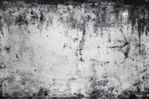 Grunge black and white Texture background, Abstract Ink Texture Border, Rusty Texture Background, Grunge Texture Background, AI Generative