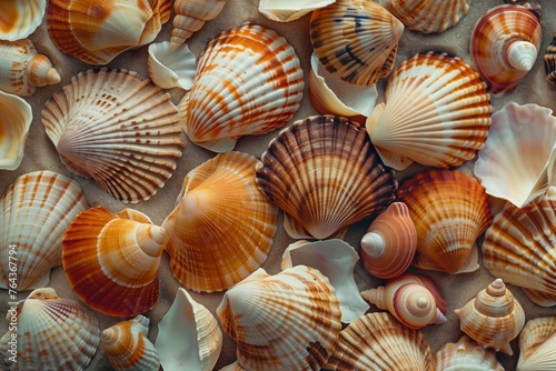 Oceanic Ensemble: Seashells and Starfish