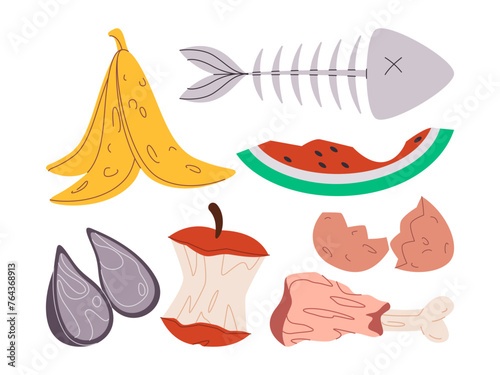 leftover rubbish food organic waste environment organic garbage bio compost