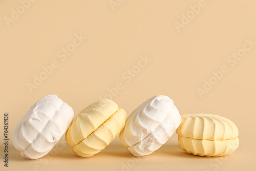Delicious white and yellow ...