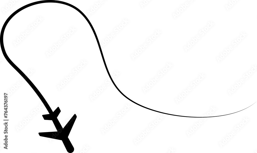 Airplane routes, travel, tracing, flight. Business concept Airplane routes, travel, tracing, flight. Business concept