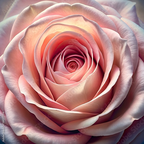 Nahaufnahme einer rosafarbenen Rose.