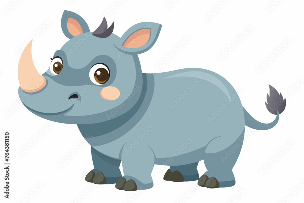 rhinoceros vector illustration