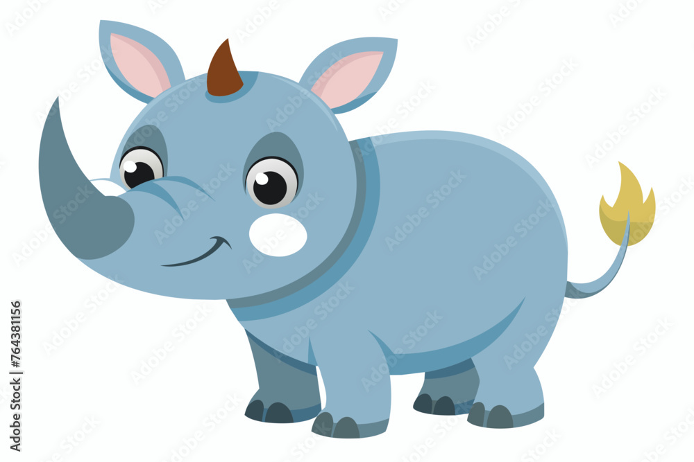 rhinoceros vector illustration