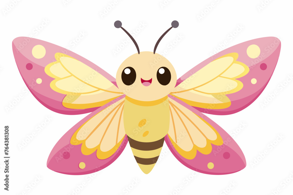 maple moth vector illustration maple moth vector illustration
