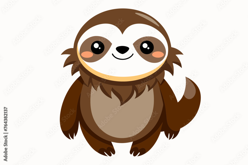 sloth vector illustration sloth vector illustration