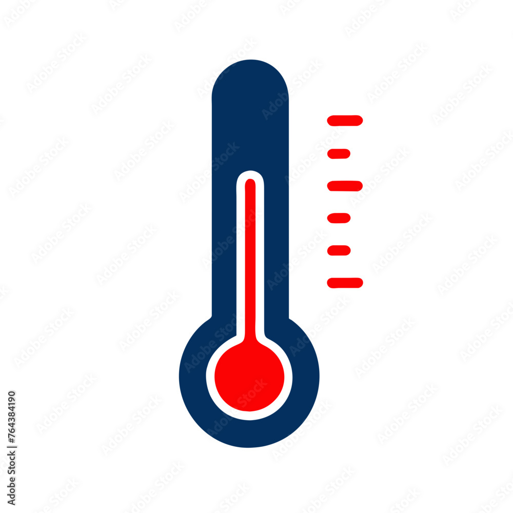 Thermometer icon vector graphic element symbol illustration on a Transparent Background Thermometer icon vector graphic element symbol illustration on a Transparent Background