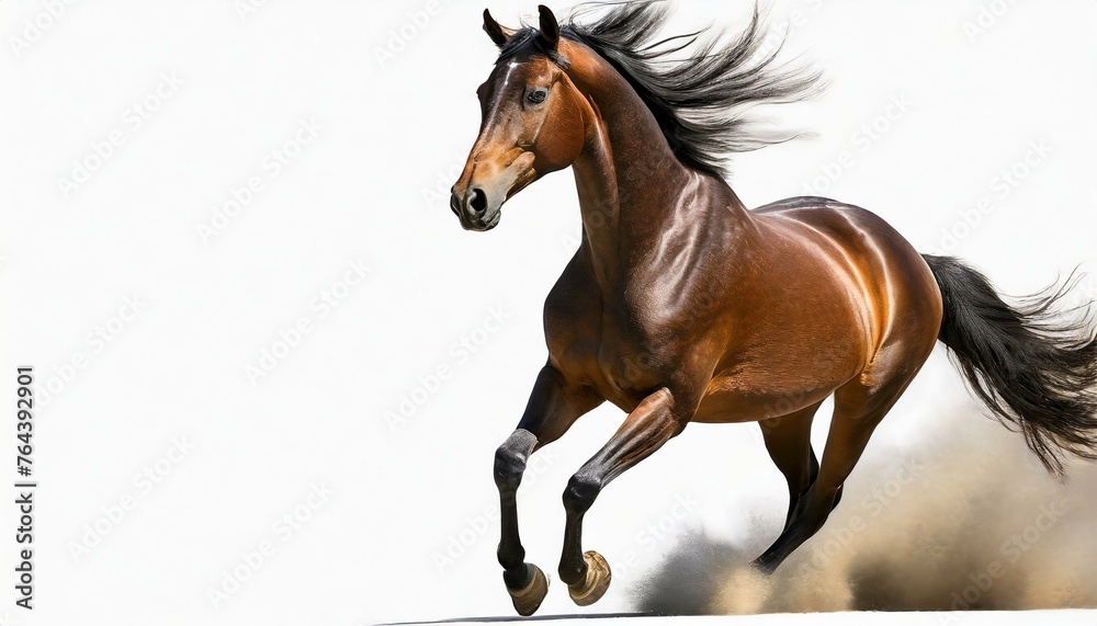 Obraz premium horse in white