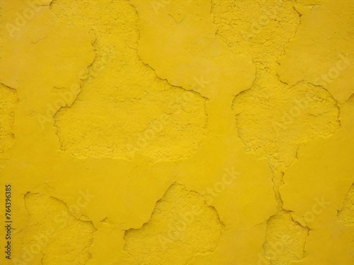 yellow painted cement wall texture