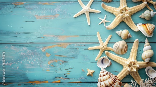 starfish for summer background