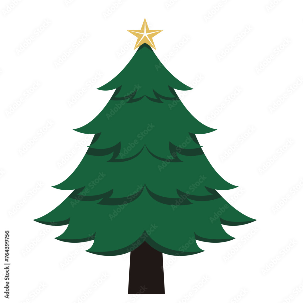 Christmas Tree Illustration Christmas Tree Illustration