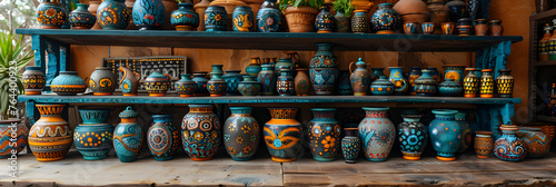 pots, Mexican Nahuatl crafts