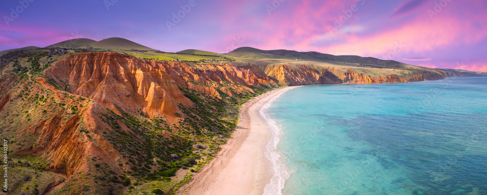 Stunning Coastal Sunset in South Australia - obrazy, fototapety, plakaty 