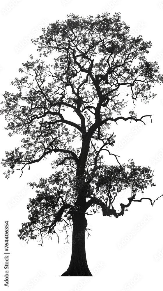Obraz premium Silhouette of Tree