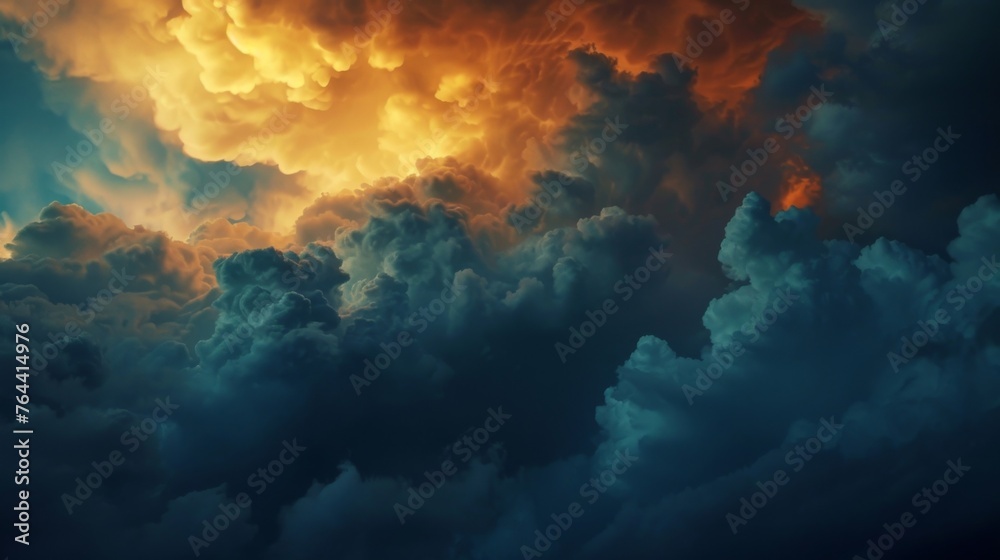 The contrast of a picturesque sunset against the backdrop of chaotic storm clouds serves as a stark reminder of the unpredictable and destructive force of storm surges. The contrast of a picturesque sunset against the backdrop of chaotic storm clouds serves as a stark reminder of the unpredictable and destructive force of storm surges.