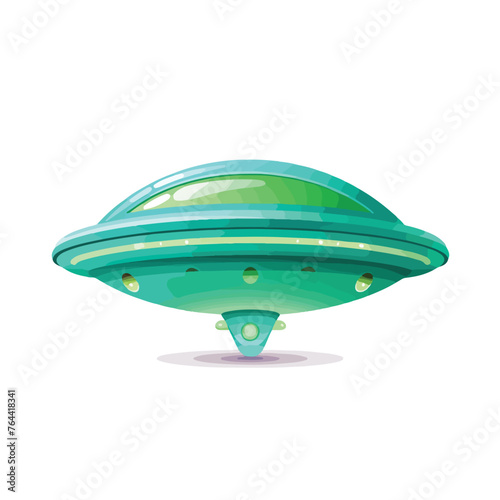 Uranus planet space outer icon flat vector illustra