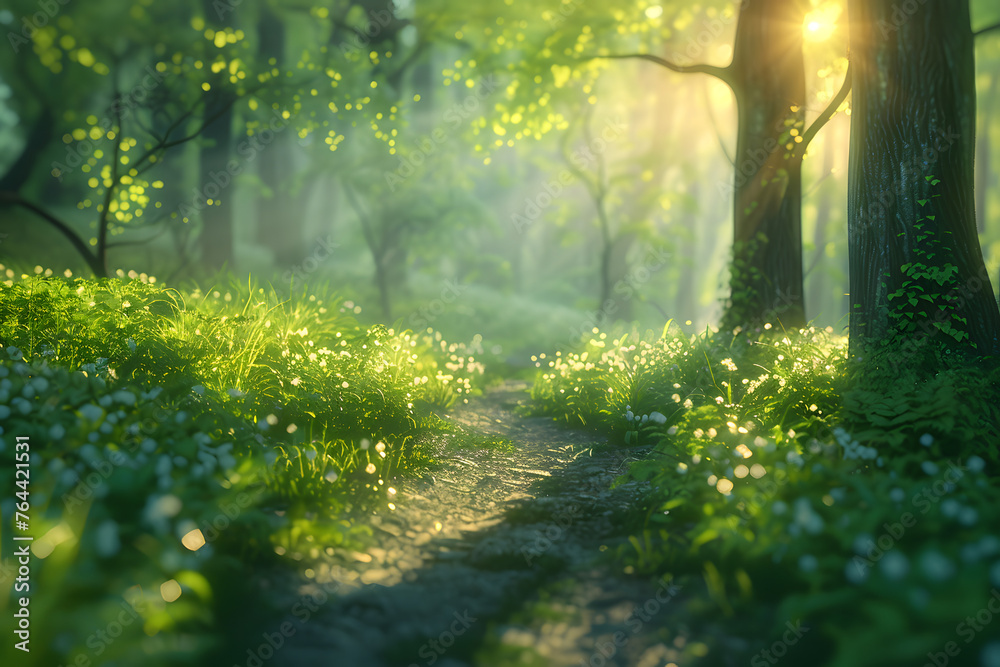 Obraz premium Soft Focus Forest