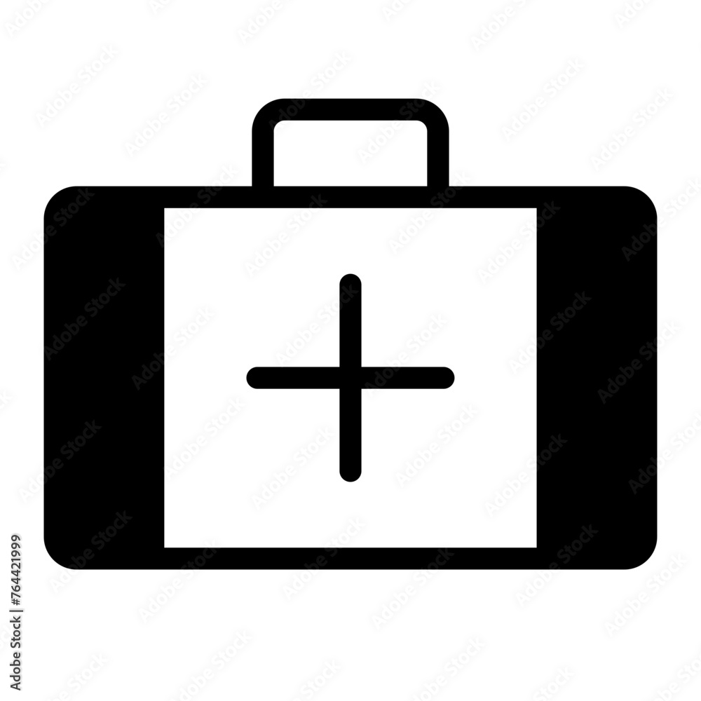 This is the Aid Kit icon from the Sport icon collection with an mixed style This is the Aid Kit icon from the Sport icon collection with an mixed style