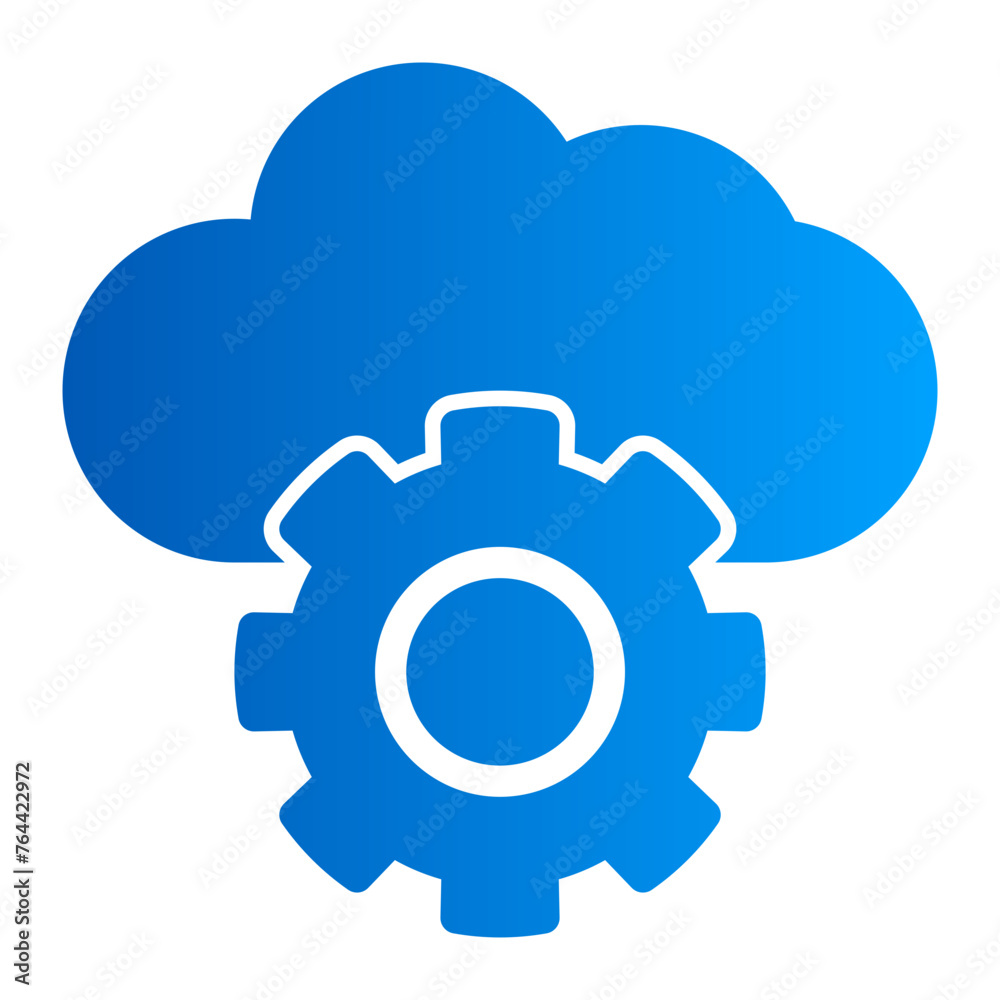 This is the Cloud Settings icon from the Tools and Construction icon collection with an solid gradient style This is the Cloud Settings icon from the Tools and Construction icon collection with an solid gradient style