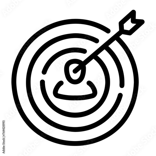 target audience Line Icon