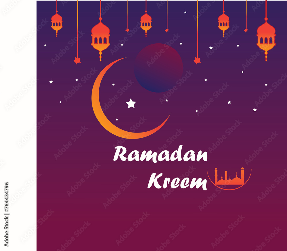 ramadan art and card design islamic month blessings and prayers