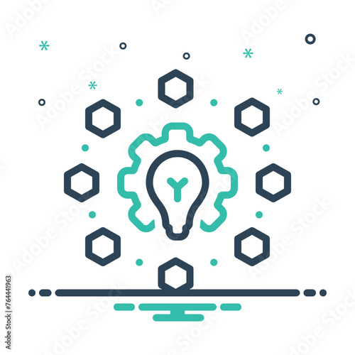 Mix icon for idea generation