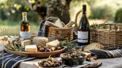 Channel your inner foodie with a picnic spread featuring truffleinfused delicacies gourmet oils and aged cheeses.