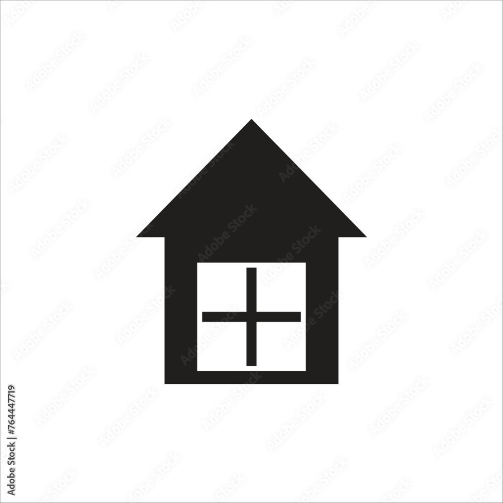home vector icon line new template home vector icon line new template