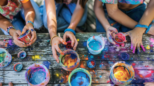 Unleash your creative side with a crafty picnic where you can make your own tiedye shirts or create beautiful natureinspired art while snacking on treats.