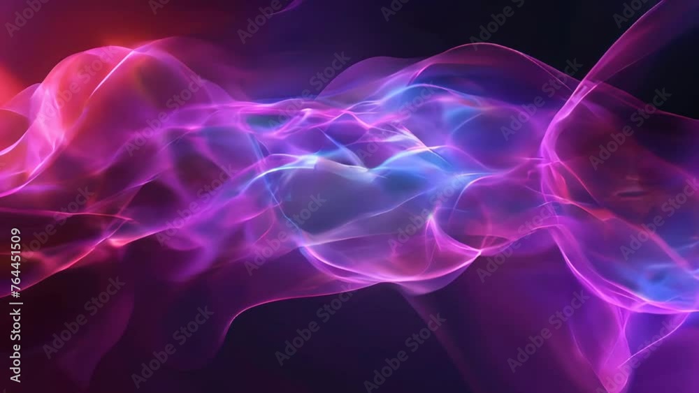 Abstract background with a glowing wavy pattern, design element. Digital fractal art. Abstract background with a glowing wavy pattern, design element. Digital fractal art.