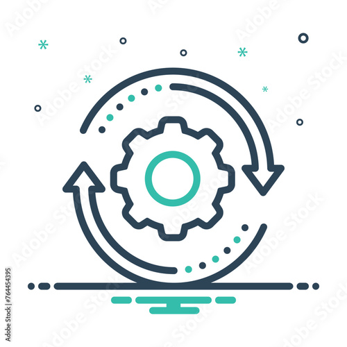 Mix icon for optimization