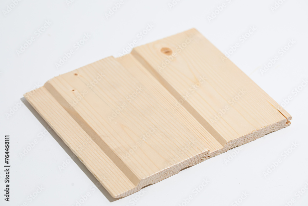 Wood floorboards isolated on white background.
Wood floorboards isolated on white background.