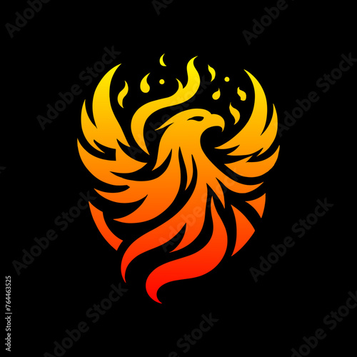 Phoenix logo: Signifies rebirth, resilience, and transformation, embodying strength and renewal in its fiery depiction.