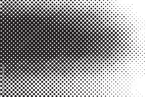 abstract gradient halftone dots background Pop art template texture Vector illustration