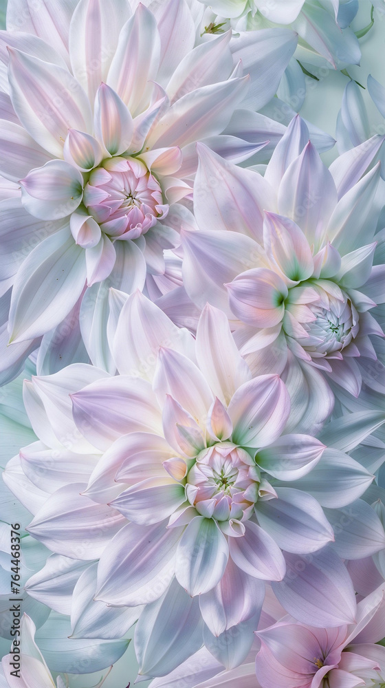Delicate vertical background with dahlia flowers, web wallpaper Delicate vertical background with dahlia flowers, web wallpaper