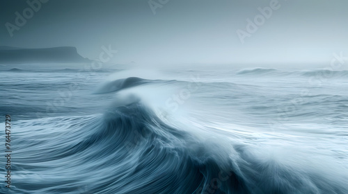 Long-exposure techniques at the seaside, capturing abstract and ethereal seascapes by smoothing out the movement of waves