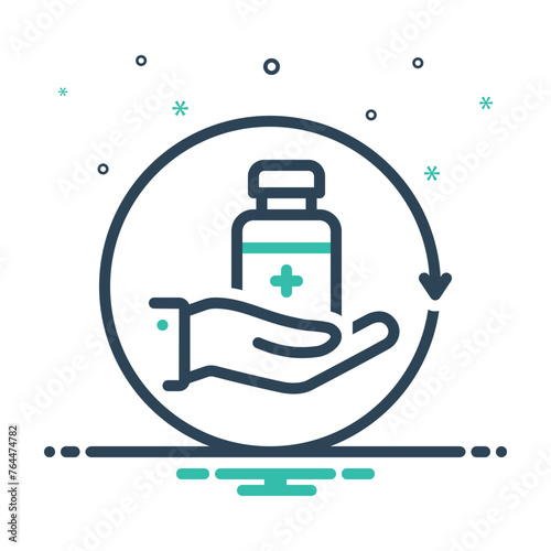 Mix icon for medication