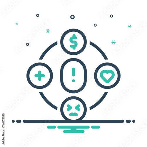 Mix icon for contributing factor