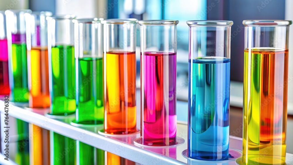 test tubes with colorful liquid test tubes with colorful liquid