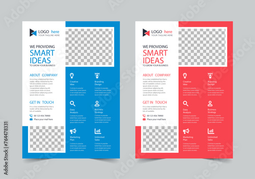 Corporate Service Flyer Template | A4 | Print Ready