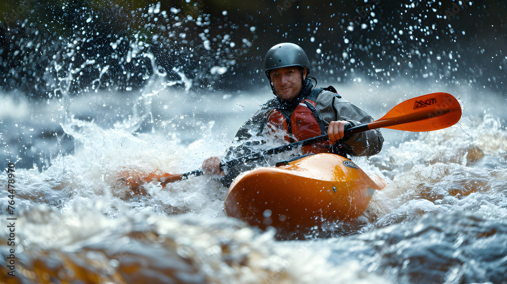 Rivers with rapids, capture the excitement and energy of whitewater kayaking. Freeze the action or experiment with motion blur for a dynamic effect Rivers with rapids, capture the excitement and energy of whitewater kayaking. Freeze the action or experiment with motion blur for a dynamic effect
