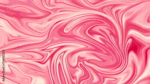 Abstract liquify background, Liquify effect with pink pastel colors. Mixed pink paint abstract vector background.