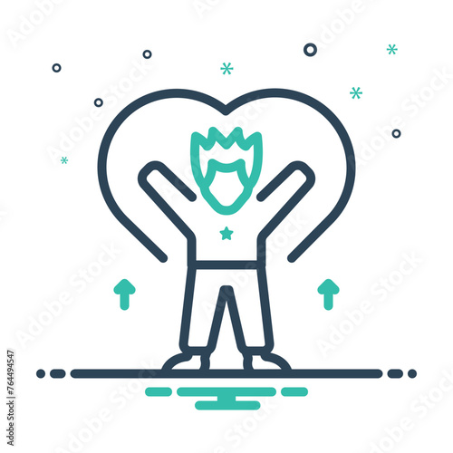 Mix icon for passion