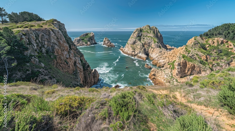 Scenic Coastal Cliffs