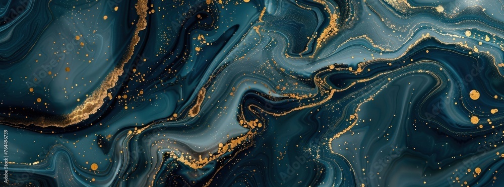 Elegant Marble Texture with Gold Veins Elegant Marble Texture with Gold Veins