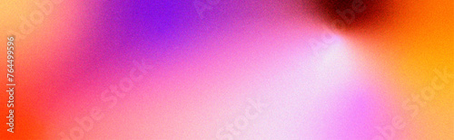 violet pink orange purple , spray texture color gradient shine bright light and glow rough abstract retro vibe background template , grainy noise grungy empty space