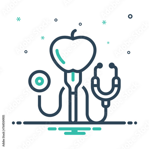 Mix icon for nutrition